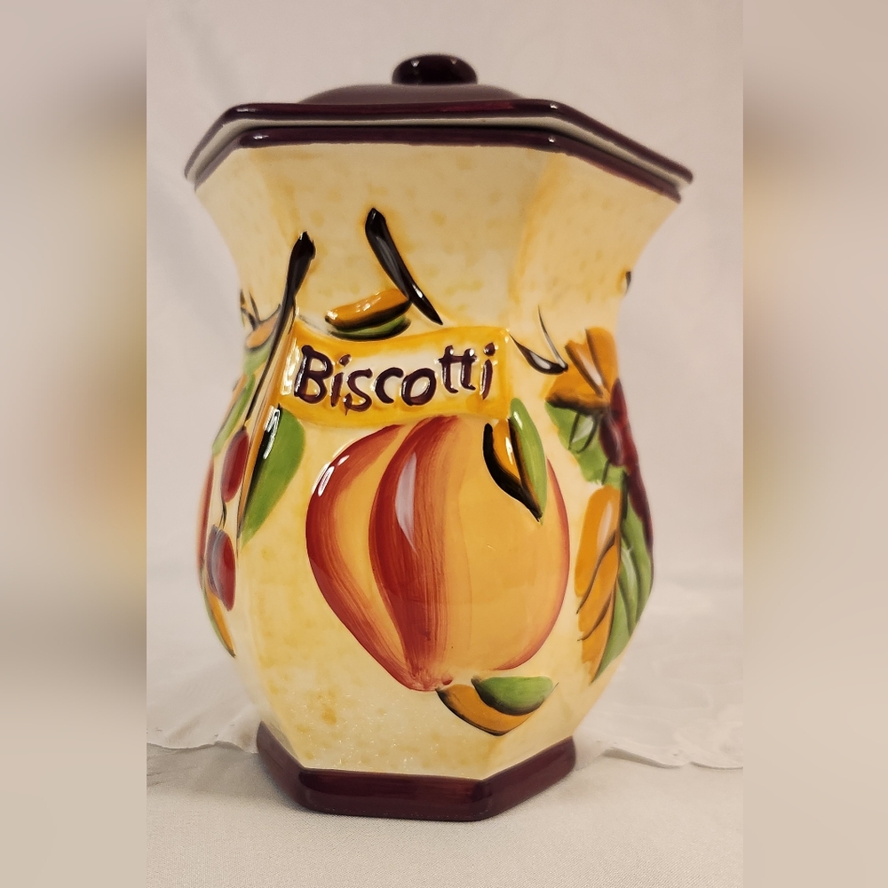Biscotti Jar